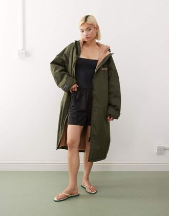 Regatta Adult - Impermeabile kaki scuro-Verde