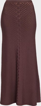 Adam Lippes Sarita Viscose Knit Maxi Skirt