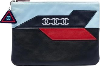 Chanel Pre-owned Clutches, female, Multicolor, Size: ONE SIZE Pre-owned Clutch