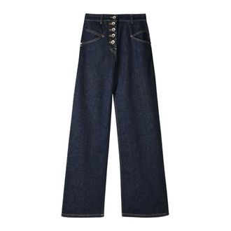 Patrizia Pepe Dames, Jeans, Blauw, Maat: W25 Katoen
