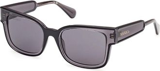 Max & Co. MO0098 01A Womens Sunglasses Black Size 53