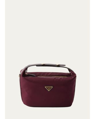Prada Cherie Mini Re-Nylon Top-Handle Bag