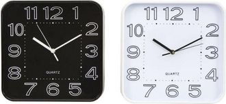 Trade Shop Trade Shop - Orologio Da Parete Muro A Quarzo Quadrato Analogico Casa Ufficio Da 30 Cm 196872