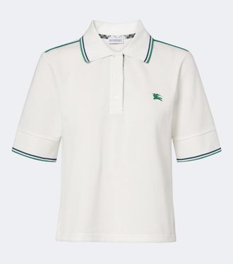 Burberry EKD cotton piqu&eacute; polo shirt