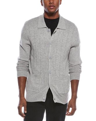 Kier + J Wool & Cashmere-Blend Cardigan
