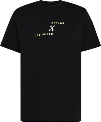 adidas Les Mills One Tribe Graphic Short Sleeve T-Shirt Black KE7820