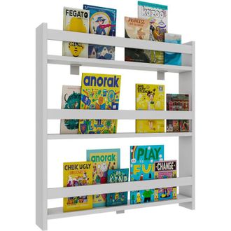 ebuy24 Colgante De Estante De Madera Vcm Estante Para Ni&ntilde;os Ahorrador De Espacio Dimensiones: Al. 80 X An. 70 X P. 10 Cm Colgante Elegante Estante De Almacen