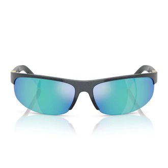 Miu Miu Sunglasses Mua02 S 19 Y10 K Metallic Avio/Mirrored Blue Women