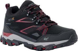 Regatta Holcombe Iii Low Walking Shoes in Black And Beaujolais at Nordstrom, Size 7.5