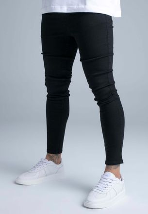 Siksilk Skinny-fit-Jeans SIKSILK Siksilk Jeans Skinny Jeans, Herren, Gr. 30, N-Gr, schwarz, Obermaterial: 98% Baumwolle CO. 2% Elasthan EL., Jeans Skinny-fit-