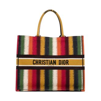 Dior Pre-owned Book Tote Oblique Striped Tote - Pre-owned - Mujer - Multicolor - ONE SIZE