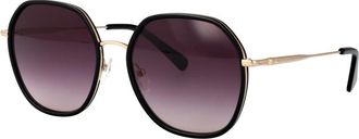 Longchamp Stijlvolle zonnebril met Lo 163S model - Dames - Zonnebrillen - Zwart - 58 MM - Accessoires