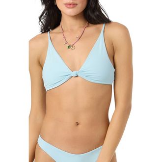 O'Neill Saltwater Solids Pismo Bikini Top in Stratosphere at Nordstrom, Size X-Small