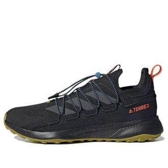 adidas Terrex Voyager 21 Canvas Travel Black Orange Blue GX8676