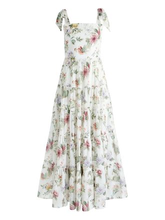 Alice & Olivia Monnie dress - White
