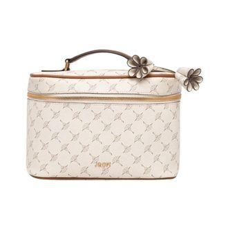 Joop Cortina Flora Cosmetic Pouch - Dames - Tassen - Beige - Maat: ONE Size Leer