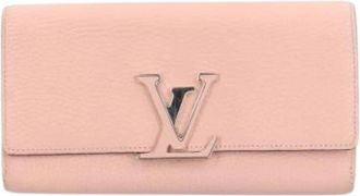 Louis Vuitton Pre-owned M61250 Portemonnee - Dames - Vintage Accessoires - Roze - ONE Size - Leer - Vintage