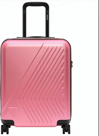 K-Way Eudoxie Logo Polycarbonate Carry On Luggage