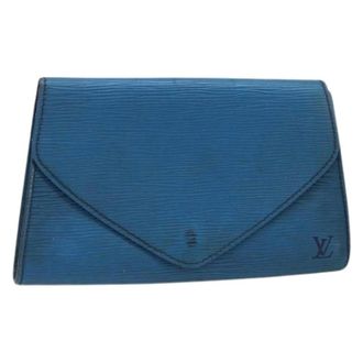 Louis Vuitton Clutch Bag Pre-owned - - Pre-owned - Donna - Blu - ONE SIZE