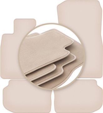 OEM Alfombrillas Premium Beige Para: Bmw 5 F10 Xdrive Sed&aacute;n 2010-2013