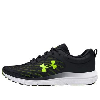 Under Armour Charged Assert 10 Black High Vis Yellow 3026175-007