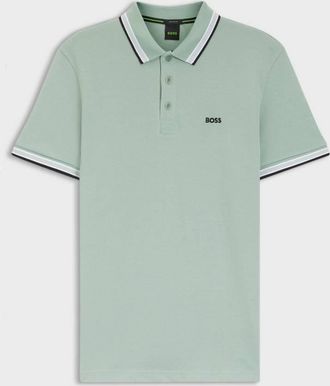 HUGO BOSS Paddy Logo Detail Cotton Polo Shirt, Size XX-Large
