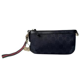 Gucci Pre-owned Clutches, female, Black, Size: ONE SIZE Pre-owned Pouch