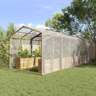 vidaXL Vidaxl Copertura Per Piante Trasparente 8 X 8 M Pe