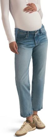 Favorite Daughter The Otto Mama Relaxed Straight Leg Maternity Jeans in Santa Barbara at Nordstrom, Size 27