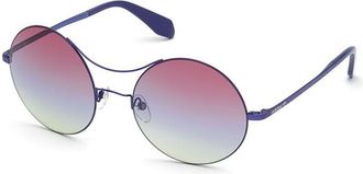 adidas OR0002 83T Womens Sunglasses Purple Size 57