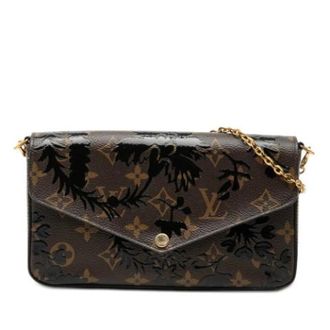 Louis Vuitton Pre-owned Pochette Felicie - Dames - Pre-owned - Bruin - Maat: ONE Size