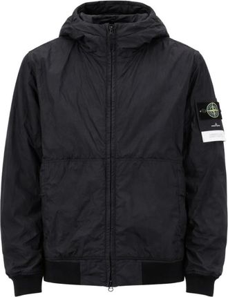 Stone Island Black Regular Hood Jacket