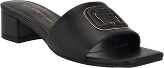 Tommy Hilfiger Penni Slide Sandal in Black at Nordstrom, Size 9.5
