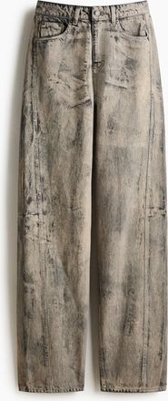 H&M Jeans im Paint-Look - Grau