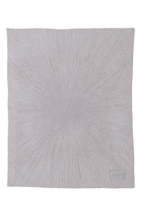 Barefoot Dreams CozyChic Starburst Blanket in Silver Ice Multi - Stars at Nordstrom