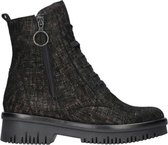 Waldl&auml;ufer H-Alea Veterlaarzen - Dames - Veterlaarzen - Bruin - 39 EU - Leer - Schoenen