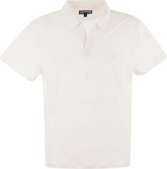 Vilebrequin Short Sleeved Linen Polo Shirt