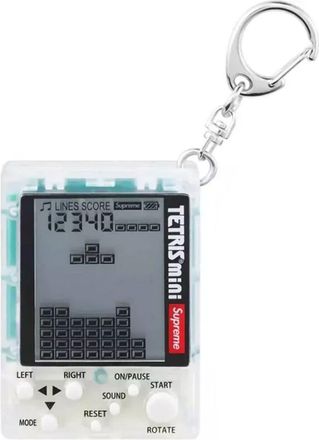SUPREME Tetris Mini keyring - unisex - Rubber/Metal - One Size - White