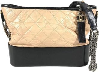 Chanel Pre-owned Shoulder Bags, female, Beige, Size: ONE SIZE Pre-owned Vintage Shoulder Bag