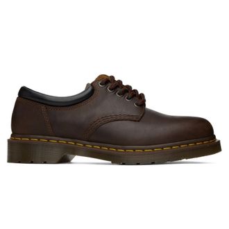 Dr. Martens 8053 Quad II Crazy Horse Leather Mens Lace Up Shoes - Dark Brown - Size:UK 9.5