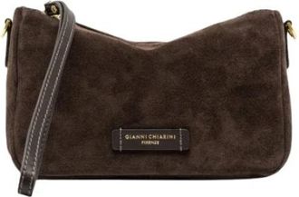 Gianni Chiarini Nora Pouch - Dames - Schoudertassen - Bruin - ONE Size - Leer - Tassen