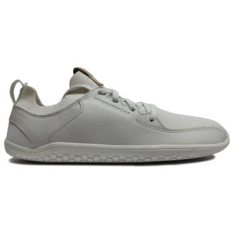 Vivobarefoot Primus Knit Leather Textile Womens Low Top Trainers - Bright White - Size:UK 7
