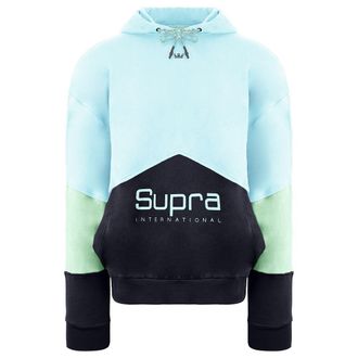 Supra Pullover Lange Mouw Blauw Heren 92 Fleece Hoodie 102552 366