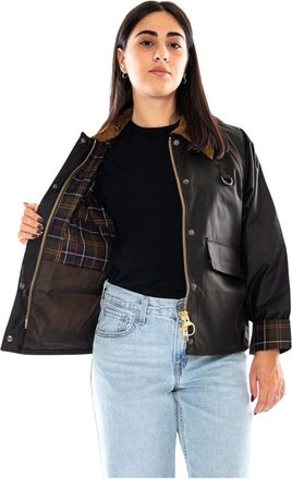 Barbour Giacca cerata Spey - - Jackets - Donna - Verde - S