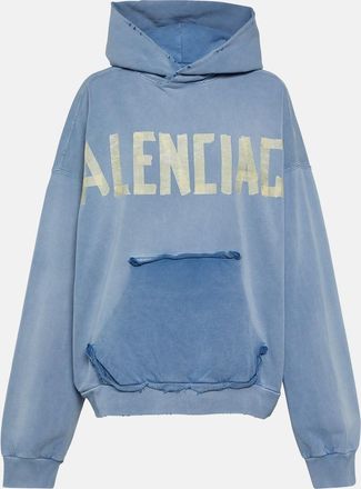 Balenciaga Tape Type cotton fleece hoodie