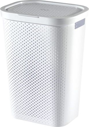OEM Cesta De Lavander&iacute;a Grande De Algod&oacute;n Tejido Con Asa, Cesta De Lavander&iacute;a De Cuerda De Algod&oacute;n, Cesta De Almacenamiento Plegable Para Ropa, Juguetes, 