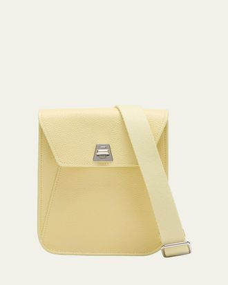Akris Anouk Mini Leather Messenger Bag