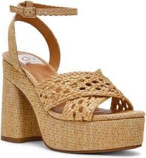 Dolce Vita Whisora Platform Sandal in Natural at Nordstrom Rack, Size 7.5