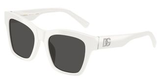 Dolce & Gabbana DG4512 331287 Womens Sunglasses White Size 53