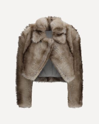 Sportmax Quantum short faux fur Jacket Female L